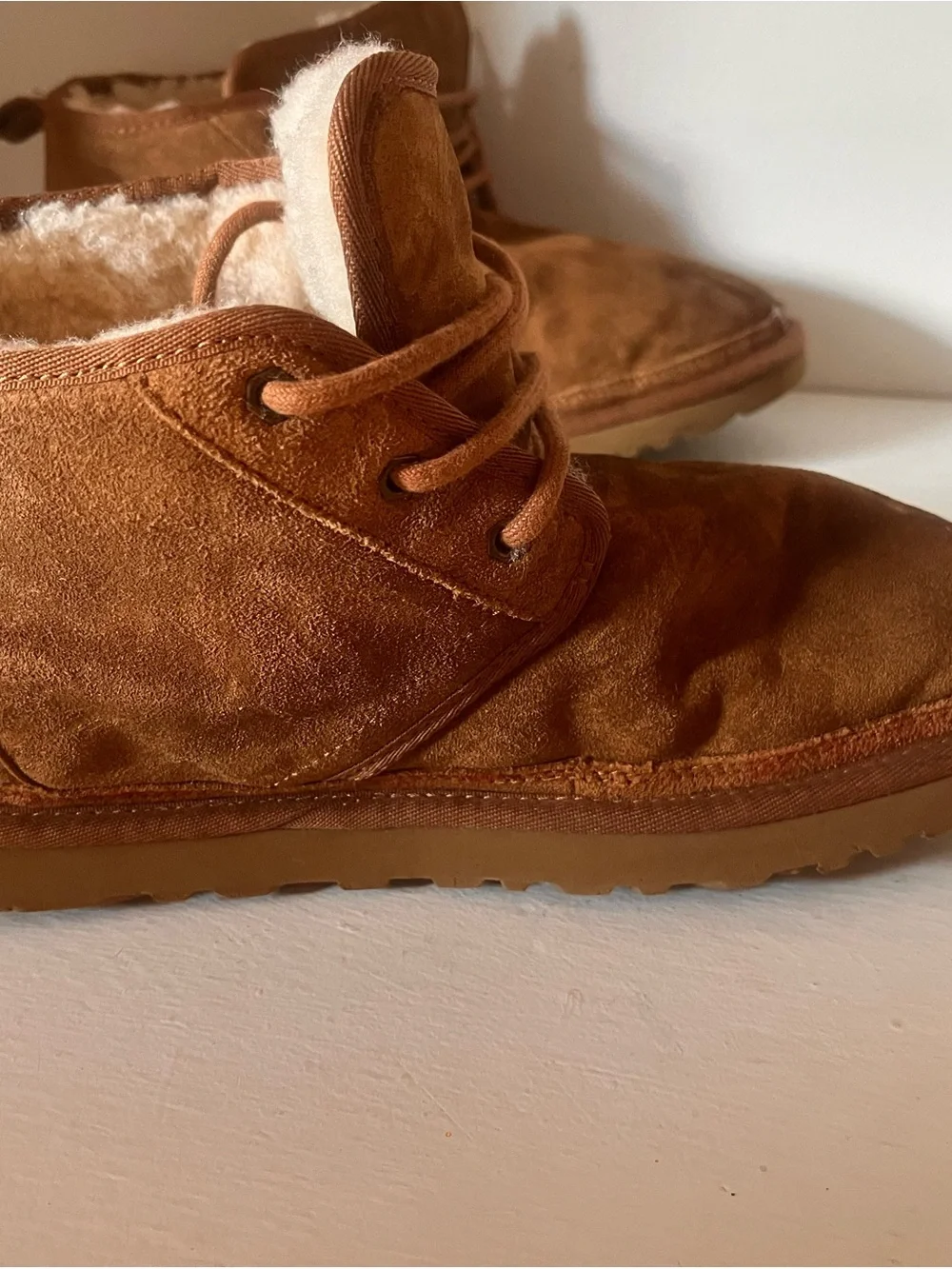 UGH Men's Suede Lace-Up Chukkas